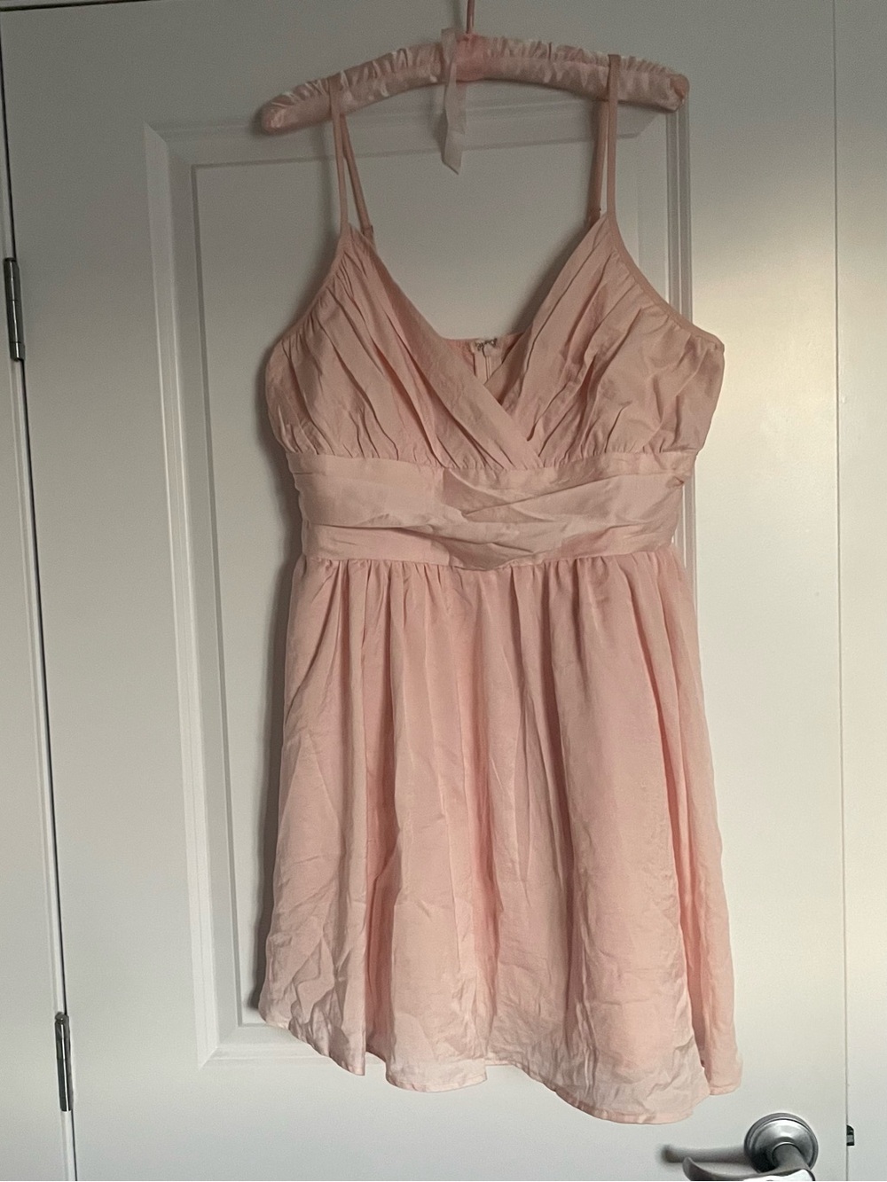 adorable baby pink ballet style dress
